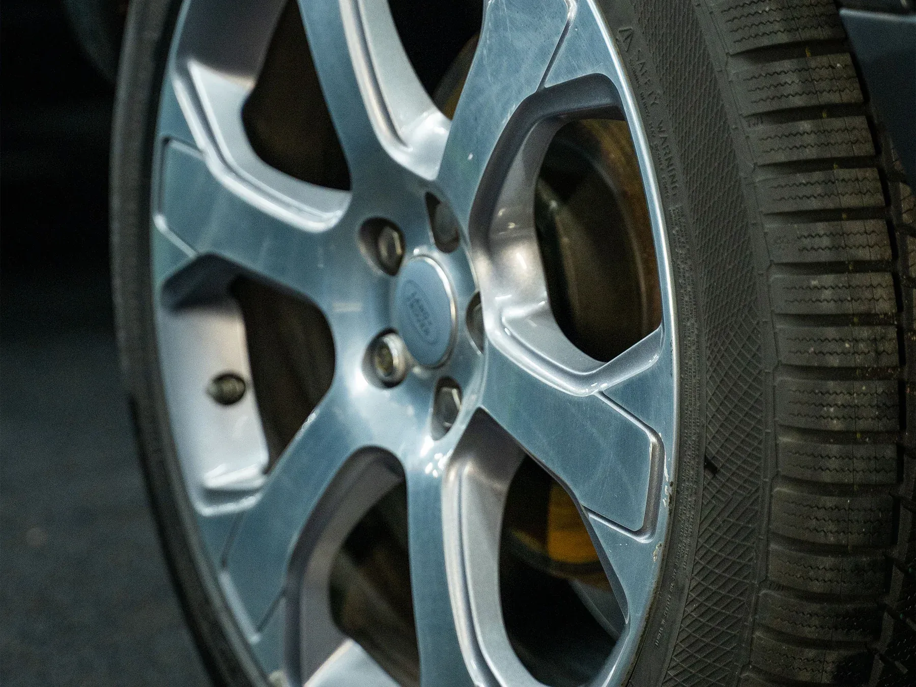 Wheel after cleaning